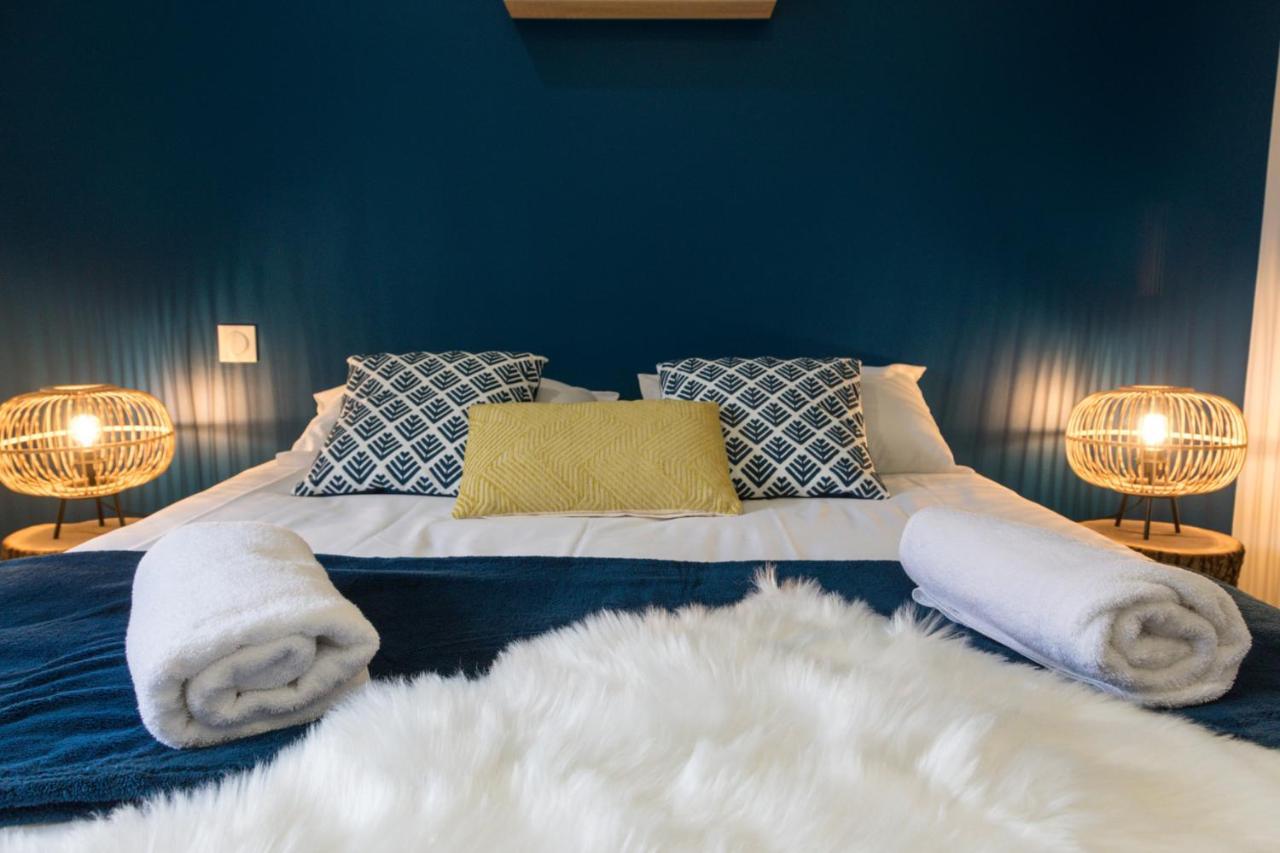Appart-Hotel N 4 Calme Avec Terrasse, Wi-Fi Haut Debit, Petit-Dejeuner, Room-Service Et Parking Prive Chouzelot 외부 사진