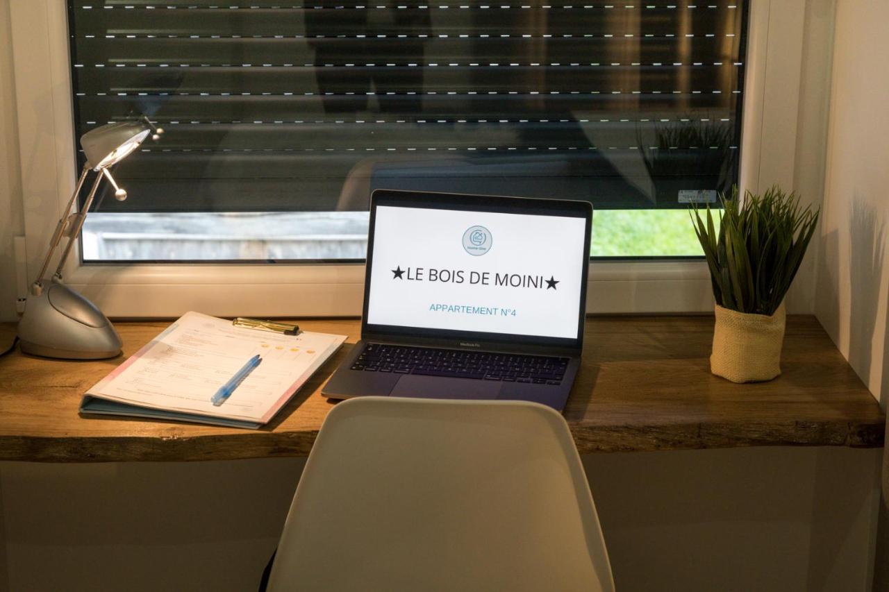 Appart-Hotel N 4 Calme Avec Terrasse, Wi-Fi Haut Debit, Petit-Dejeuner, Room-Service Et Parking Prive Chouzelot 외부 사진
