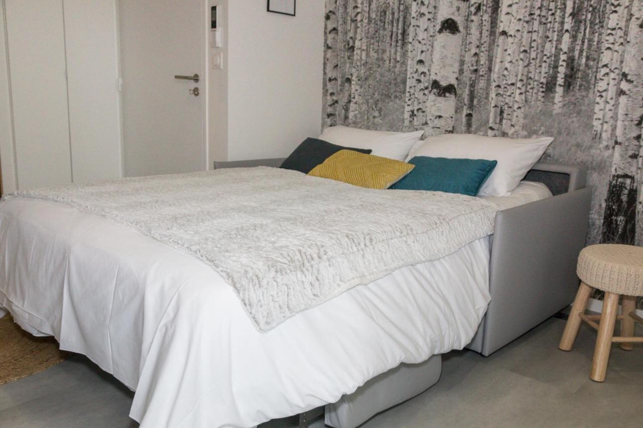 Appart-Hotel N 4 Calme Avec Terrasse, Wi-Fi Haut Debit, Petit-Dejeuner, Room-Service Et Parking Prive Chouzelot 외부 사진