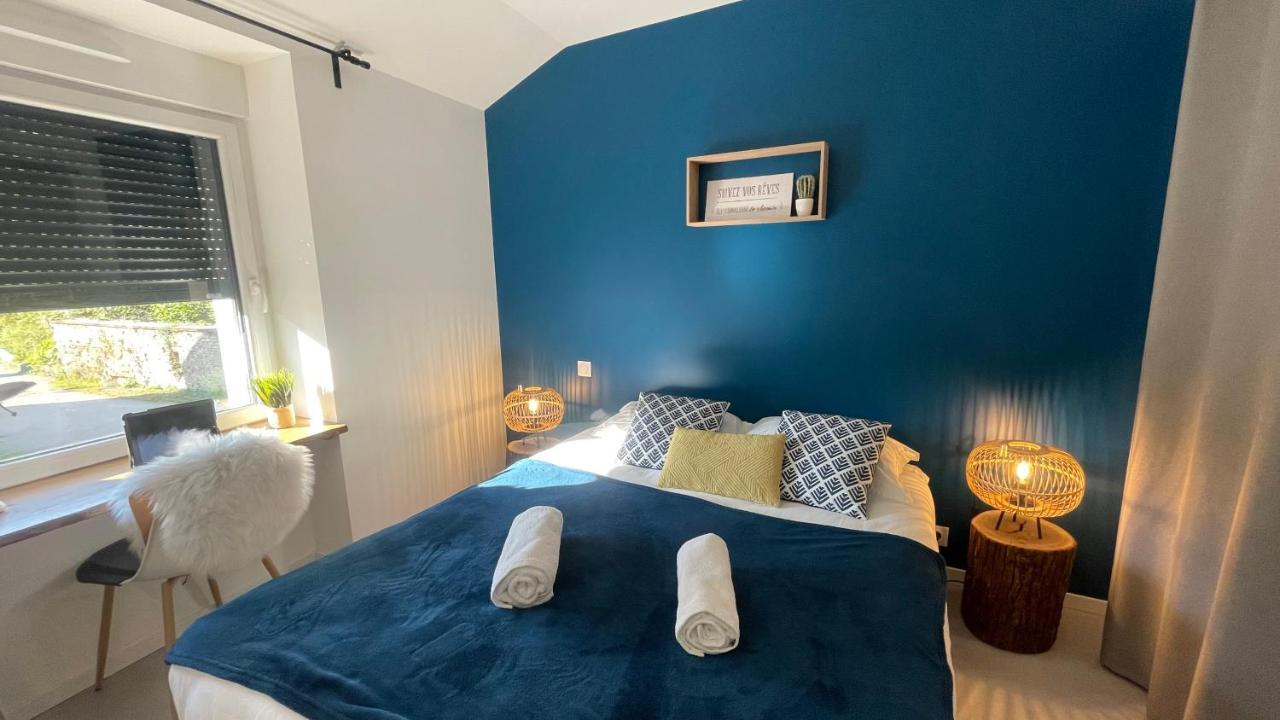 Appart-Hotel N 4 Calme Avec Terrasse, Wi-Fi Haut Debit, Petit-Dejeuner, Room-Service Et Parking Prive Chouzelot 외부 사진